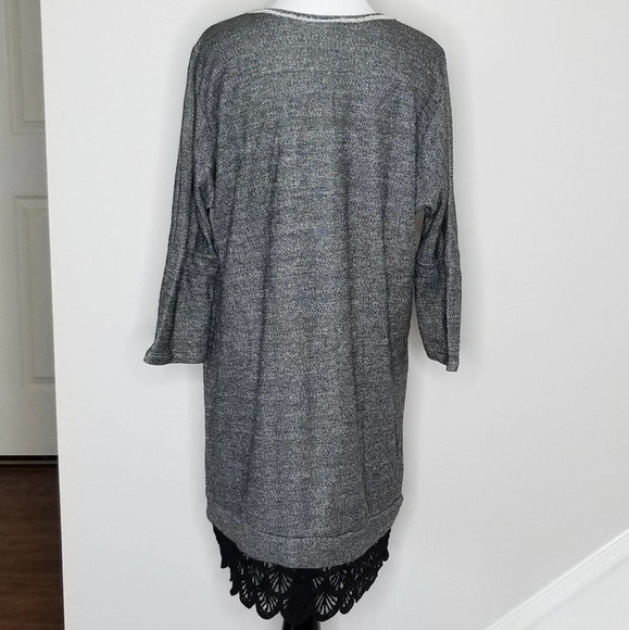 Anthropologie Dolan Fiona Gray Sweater Dress S - Picture 4 of 6